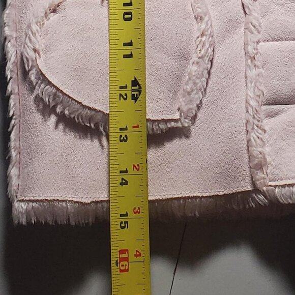 Gymboree Faux Suede Pink Vest Sz M (4 yrs) - Picture 13 of 16